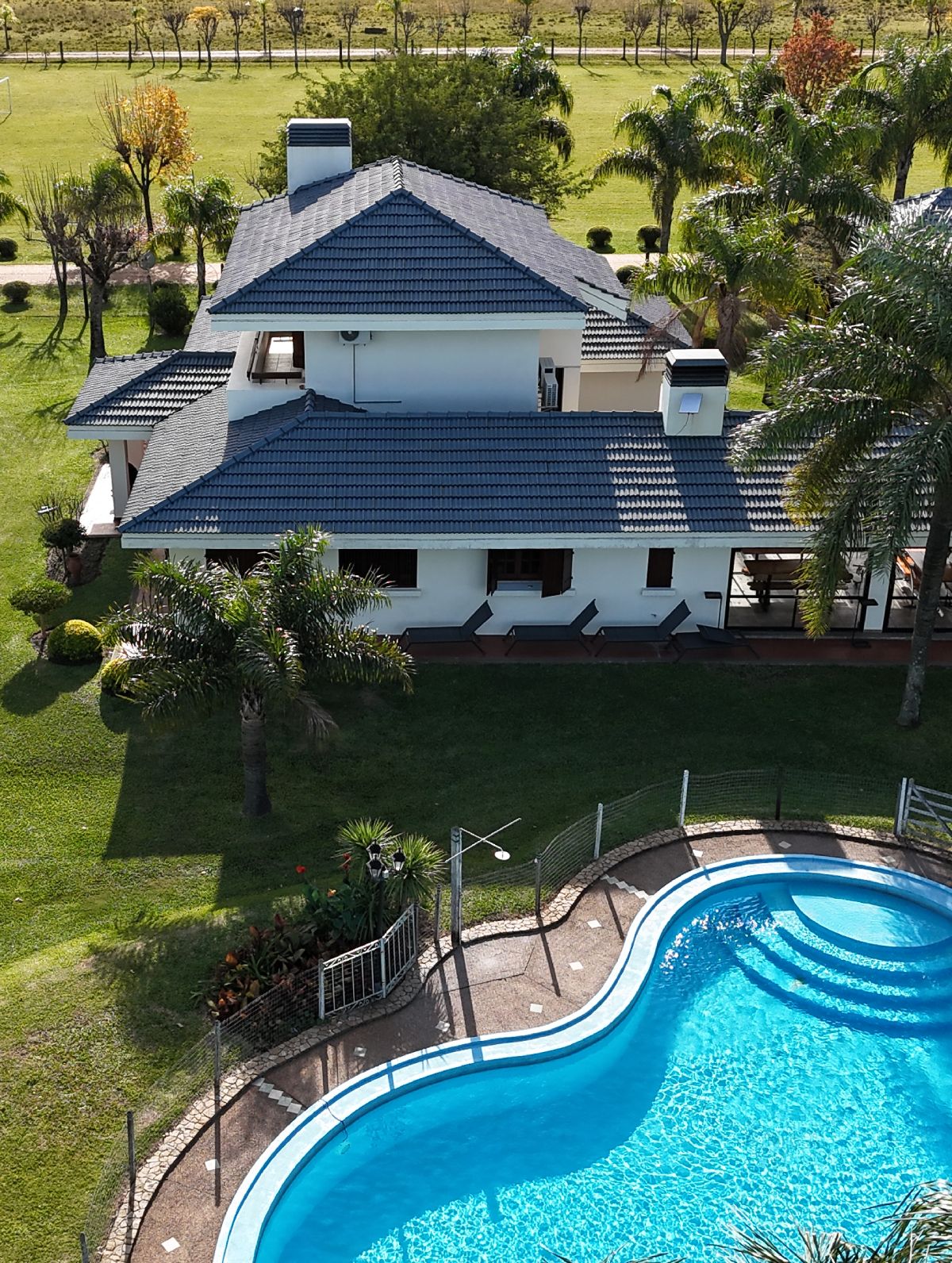 Vista exterior de La Chacra